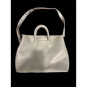 Matt and Nat vegan leather light blue handbag shoulder bag 3 compartments